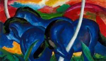 弗朗茨 馬尅 The Large Blue Horses 弗朗茨 馬尅 The Large Blue Horses